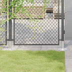 vidaXL Pfostenträger Quadratisch 12 Stk. Silber 46x46mm Stahl Verzinkt