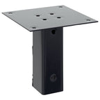 vidaXL Pfostenträger Quadrat 4 Stk. 46x46mm Pulverbeschichteter Stahl