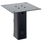 vidaXL Pfostenträger Quadrat 12 Stk. 46x46mm Pulverbeschichteter Stahl