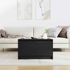 vidaXL Couchtisch mit Schubladen Schwarz Eichen-Optik 70,5x70x40 cm