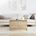 vidaXL Couchtisch mit Schubladen Sonoma-Eiche 70,5x70x40 cm