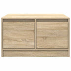 vidaXL Couchtisch mit Schubladen Sonoma-Eiche 70,5x70x40 cm