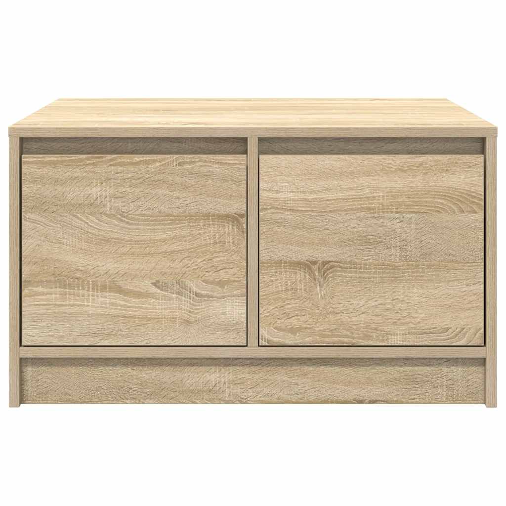 vidaXL Couchtisch mit Schubladen Sonoma-Eiche 70,5x70x40 cm