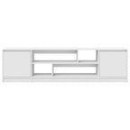 vidaXL TV-Schrank Weiß 188,5x41x50 cm Holzwerkstoff