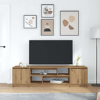 vidaXL TV-Schrank Artisan-Eiche 188,5x41x50 cm Holzwerkstoff