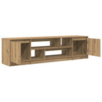 vidaXL TV-Schrank Artisan-Eiche 188,5x41x50 cm Holzwerkstoff