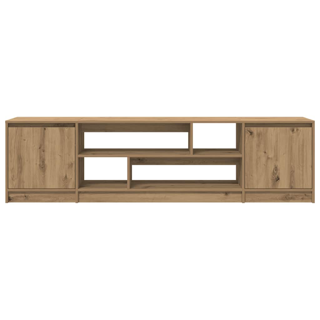 vidaXL TV-Schrank Artisan-Eiche 188,5x41x50 cm Holzwerkstoff