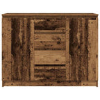 vidaXL Sideboard mit Schubladen Altholz-Optik 100,5x35x76 cm