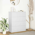 vidaXL Sideboard Schwarz 81x37x100 cm Holzwerkstoff
