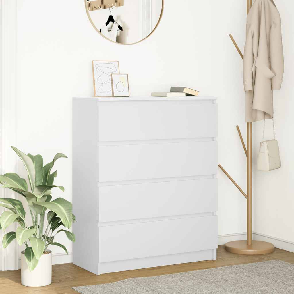 vidaXL Sideboard Schwarz 81x37x100 cm Holzwerkstoff