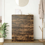 vidaXL Sideboard Räuchereiche 80x35x99 cm Holzwerkstoff
