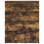vidaXL Sideboard Räuchereiche 80x35x99 cm Holzwerkstoff