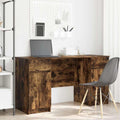 vidaXL Schreibtisch Räuchereiche 140 x 49 x 76 cm Holzwerkstoff