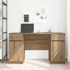 vidaXL Schreibtisch Artisan-Eiche 140 x 49 x 76 cm Holzwerkstoff