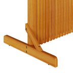 vidaXL Sichtschutz Braun 79,5 x 50 x 110 cm Massivholz Akazie