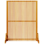 vidaXL Sichtschutz Braun 79,5 x 50 x 110 cm Massivholz Akazie