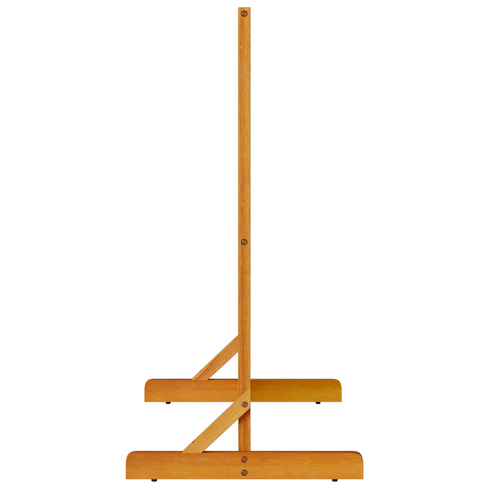 vidaXL Sichtschutz Braun 79,5 x 50 x 110 cm Massivholz Akazie