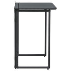 vidaXL Gartentisch Klappbar Schwarz 90x51x75 cm Poly Rattan