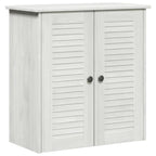 vidaXL Badezimmermöbel-Set 2 pcs Weiß und Antikweiß 67,5 x 34 x 80 cm
