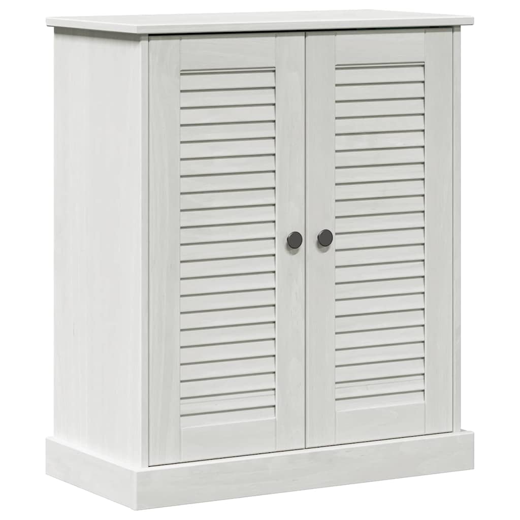 vidaXL Badezimmermöbel-Set 2 pcs Weiß und Antikweiß 67,5 x 34 x 80 cm