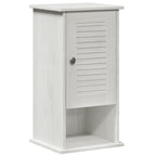 vidaXL Badezimmermöbel-Set VIGO 5 pcs Antik Weiß Massives Kiefernholz