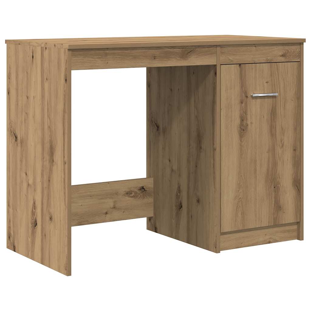 vidaXL Schreibtisch mit Schrank Artisan Oak Engineered Wood