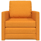 vidaXL Schlafsofa Dunkelgelb 74 x 77 x 81 cm Stoff