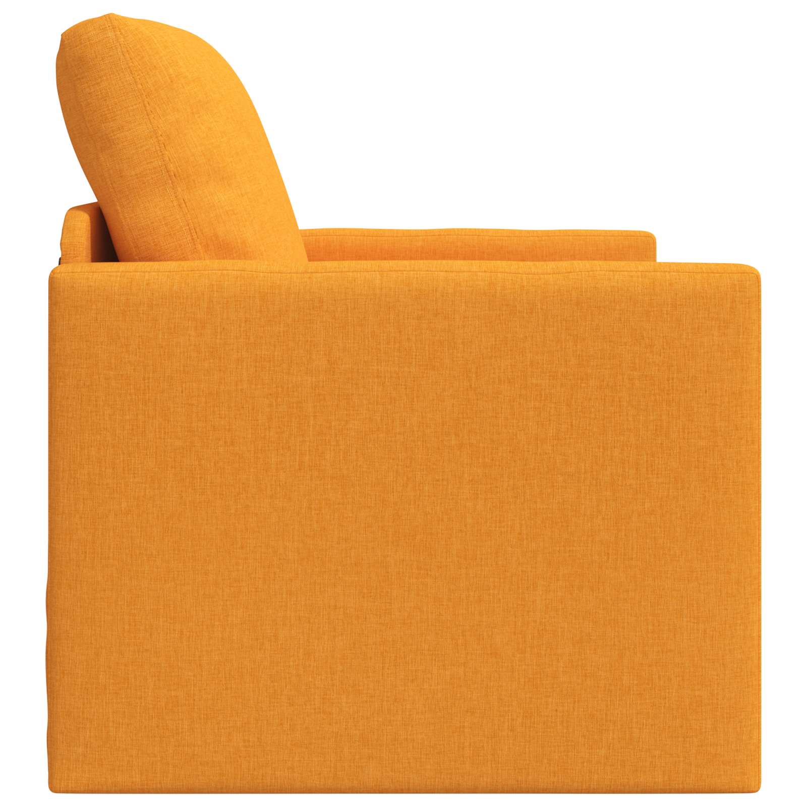 vidaXL Schlafsofa Dunkelgelb 74 x 77 x 81 cm Stoff