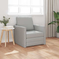 vidaXL Schlafsofa Wolkengrau 74 x 77 x 81 cm Stoff