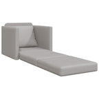 vidaXL Schlafsofa Wolkengrau 74 x 77 x 81 cm Stoff