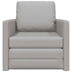 vidaXL Schlafsofa Wolkengrau 74 x 77 x 81 cm Stoff