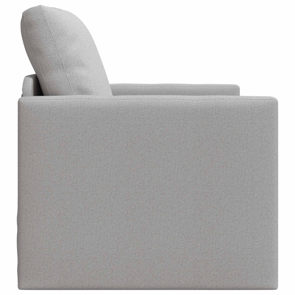 vidaXL Schlafsofa Wolkengrau 74 x 77 x 81 cm Stoff