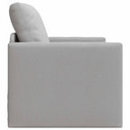 vidaXL Schlafsofa Wolkengrau 74 x 77 x 81 cm Stoff