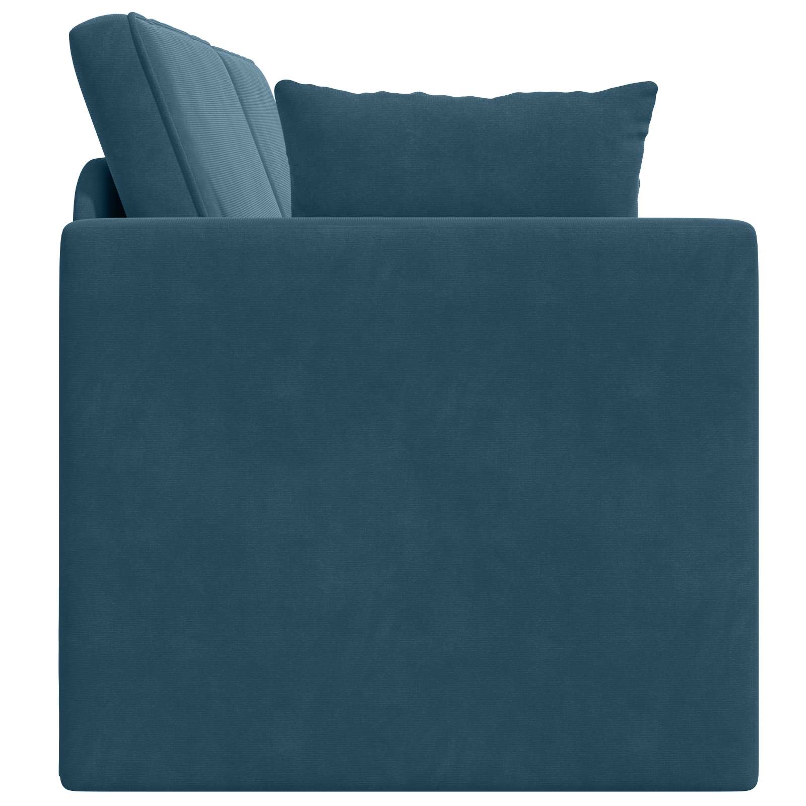vidaXL Boden-Sofa-Bett Blau 213 x 70 x 77 cm Samt
