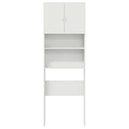 vidaXL Waschmaschinenschrank Weiß 64x24x190 cm Holzwerkstoff
