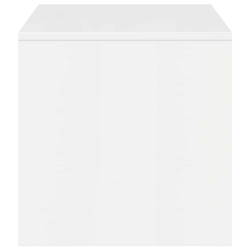 vidaXL TV-Schrank Hochglanz-Weiß 100x40x40 cm Holzwerkstoff