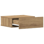 vidaXL Nachttisch Hängend Artisan-Eiche 40x32x15 cm Holzwerkstoff