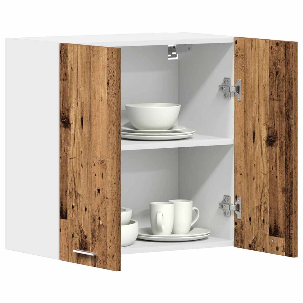 vidaXL Küchenwandschrank Lyon Altholz-Optik 60x31x60 cm Holzwerkstoff