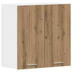vidaXL Küchenwandschrank Lyon Artisan-Eiche 60x31x60 cm Holzwerkstoff
