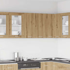 vidaXL Küchenwandschrank Lyon Artisan-Eiche 60x31x60 cm Holzwerkstoff