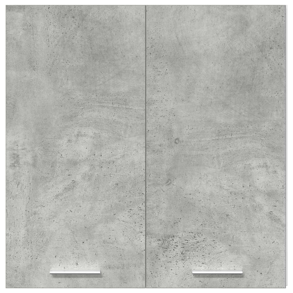 vidaXL Küchenwandschrank Betongrau 60x31x60 cm Holzwerkstoff