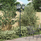 vidaXL Garten-Licht Vintage gebürstetes Grün 57 x 49 x 241 cm