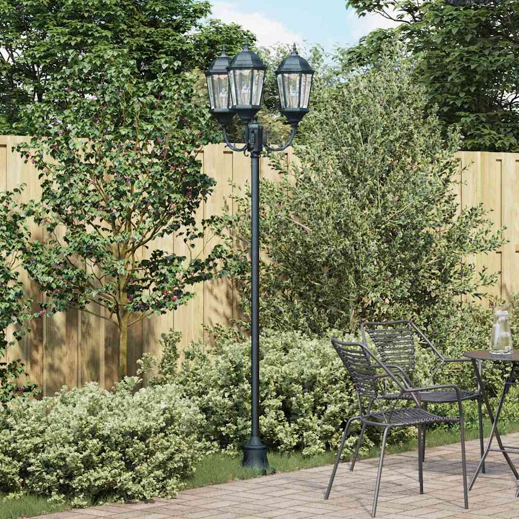 vidaXL Garten-Licht Vintage gebürstetes Grün 57 x 49 x 241 cm