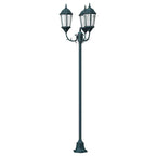 vidaXL Garten-Licht Vintage gebürstetes Grün 57 x 49 x 241 cm