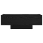 vidaXL Couchtisch Schwarz Eichen-Optik 85 x 55 x 31 cm