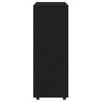 vidaXL Kleiderschrank Schwarze Eiche 80 x 40 x 110 cm Holzwerkstoff