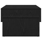 vidaXL Couchtisch Schwarz Eichen-Optik 105x55x32 cm Holzwerkstoff