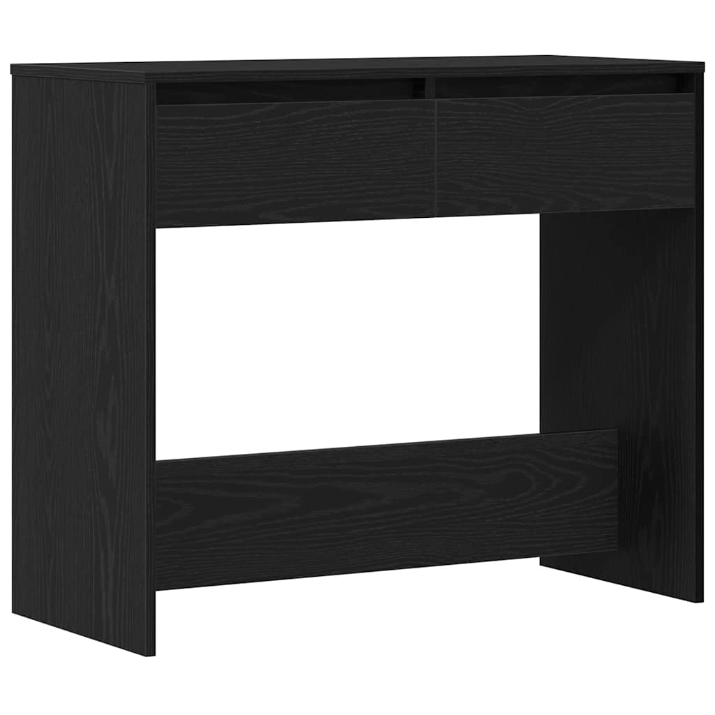 vidaXL Konsolentisch Schwarz Eichen-Optik 89x41x76,5 cm Holzwerkstoff