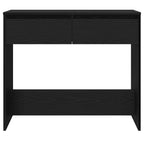 vidaXL Konsolentisch Schwarz Eichen-Optik 89x41x76,5 cm Holzwerkstoff