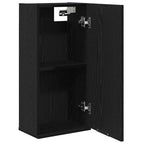 vidaXL Wandschrank Schwarze Eiche 32 x 20 x 67 cm Holzwerkstoff